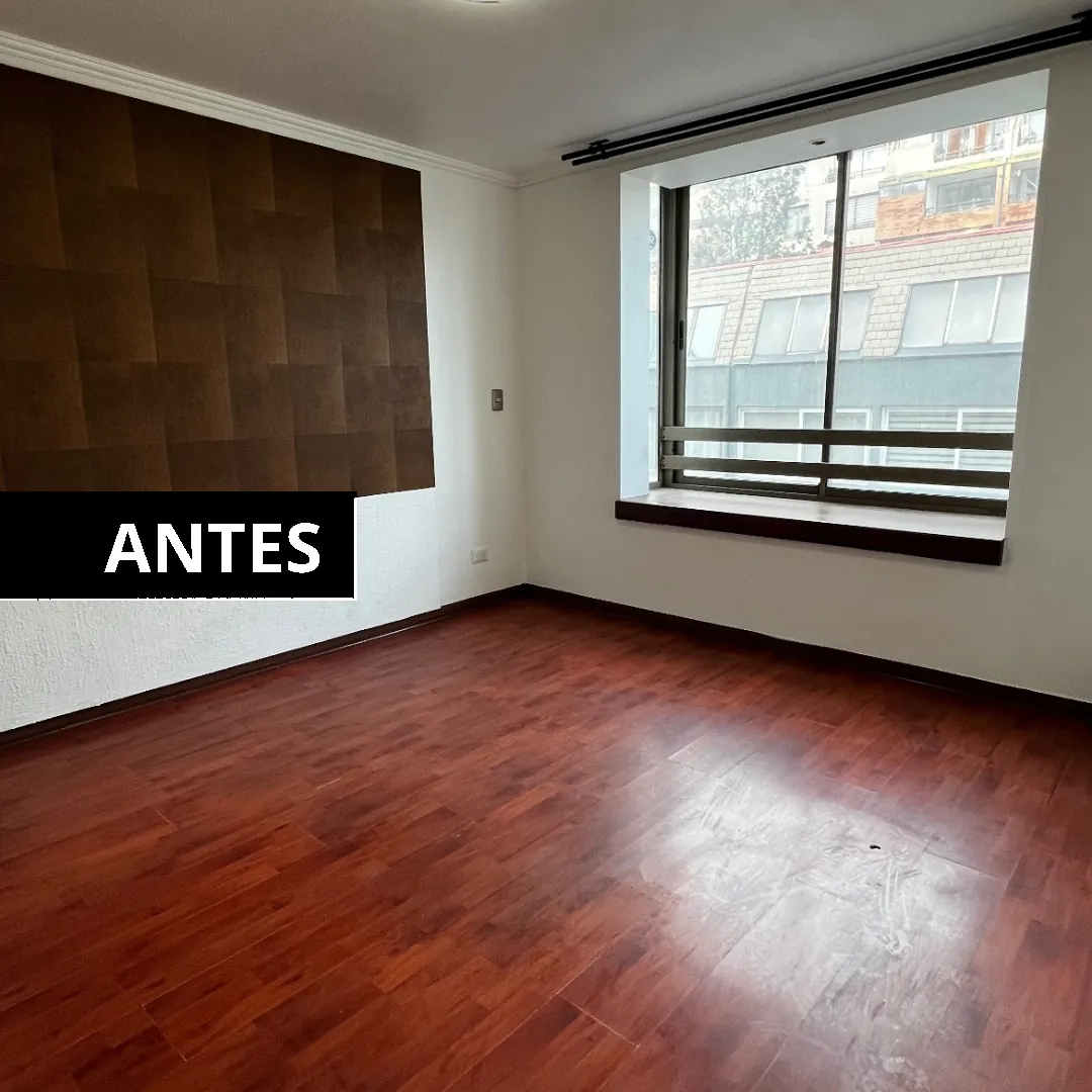Manuel Montt, pintura y piso, antes