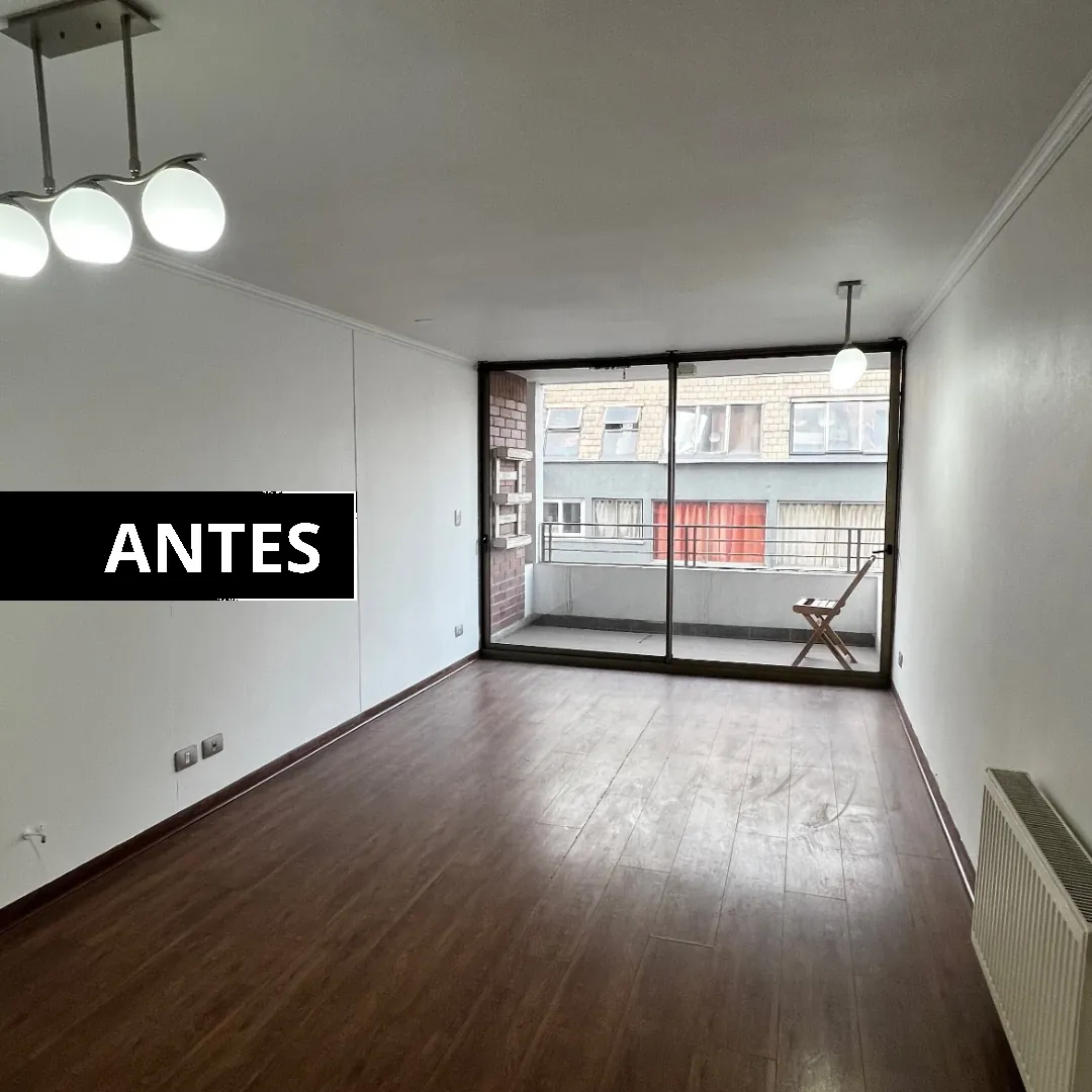 Departamento en Manuel Montt antes de la obra