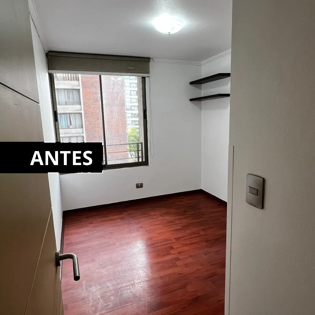 Manuel Montt, pintura y piso, antes