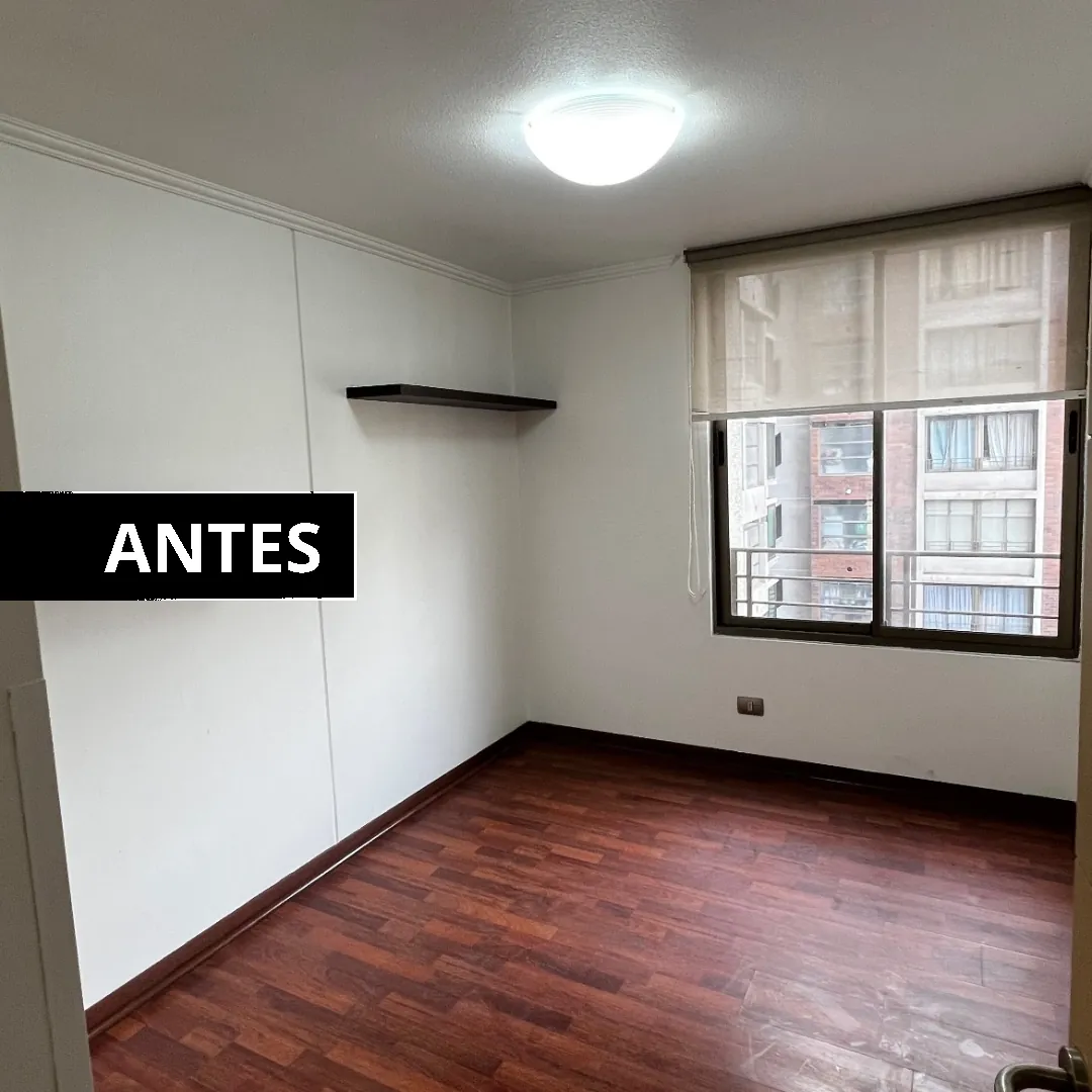 Manuel Montt, pintura y piso, antes