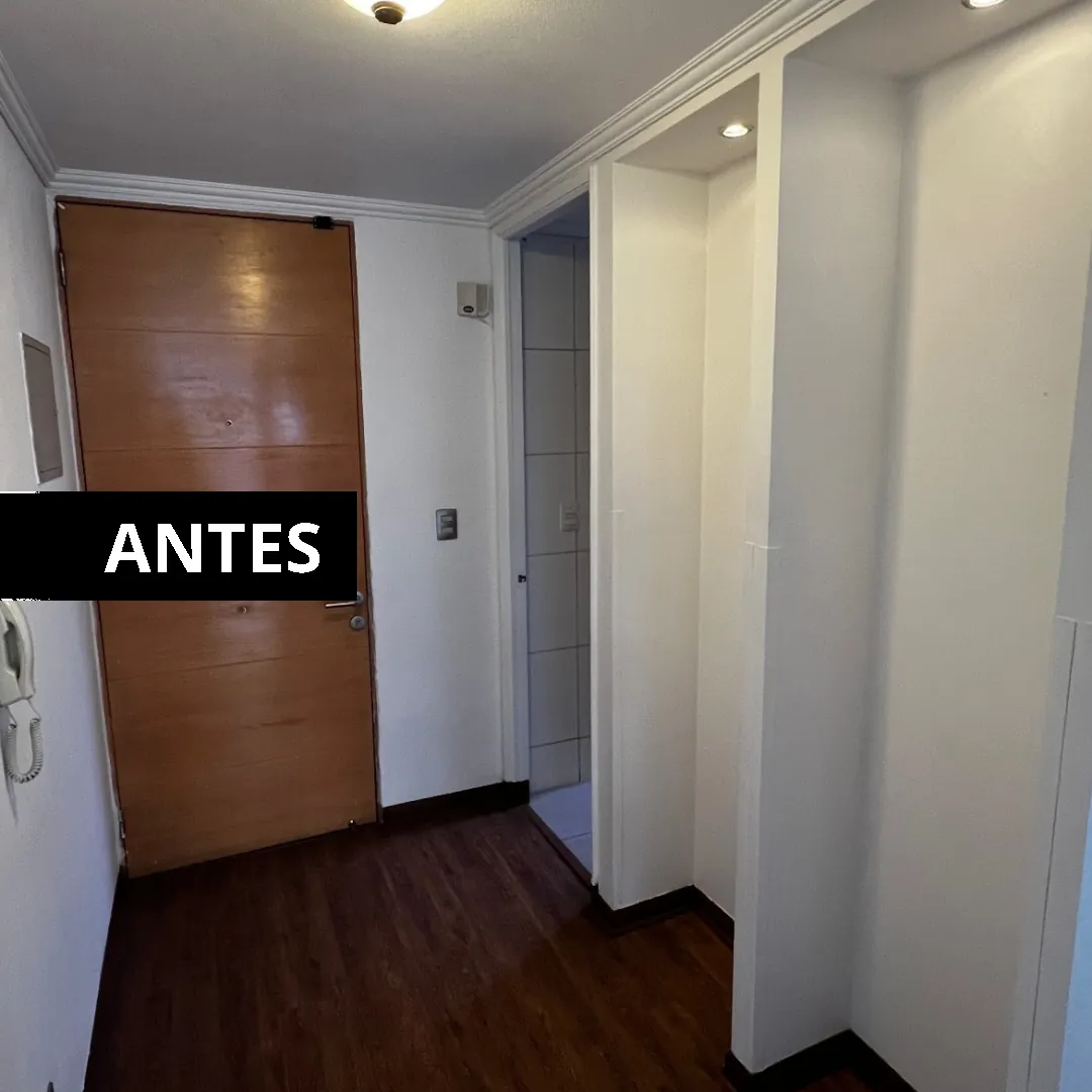Manuel Montt, pintura y piso, antes