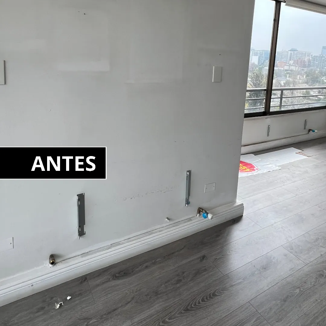 Martin de Zamora, pintura y piso, antes
